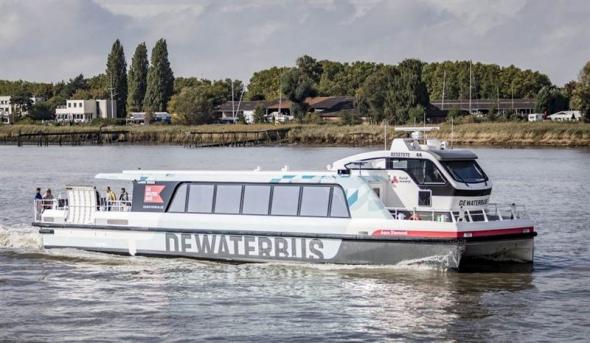 Så här kommer elfärjorna i Rotterdam att se ut när de är färdigbyggda.